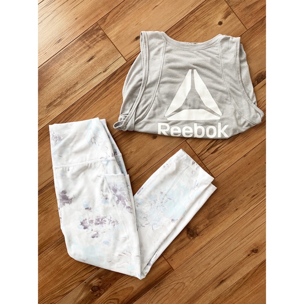 Workout Set - Reebook and RBK - Size S (top) and M